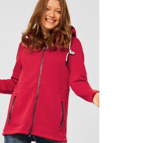 Cecil Cherry Red Scuba Jacket
