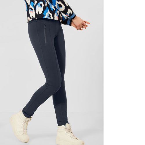 Cecil Navy Vicky Style Leggings