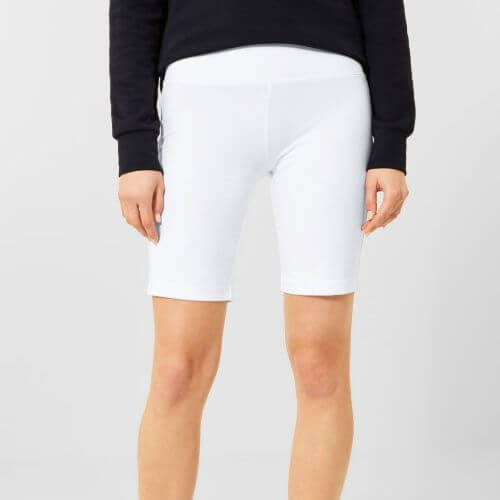 Cecil White Cycling Shorts