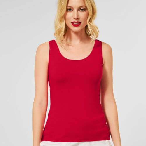 Street One Red Anni Vest Top