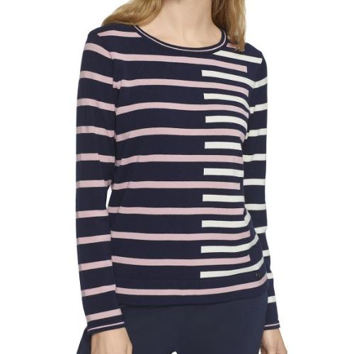 Gollehaug Navy Stripe Sweater