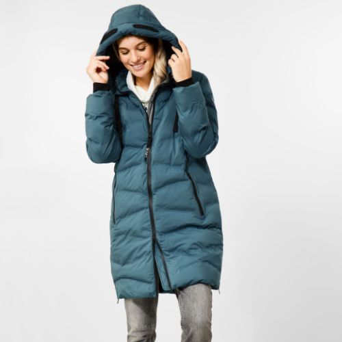 Cecil Coat With Detachable Hood