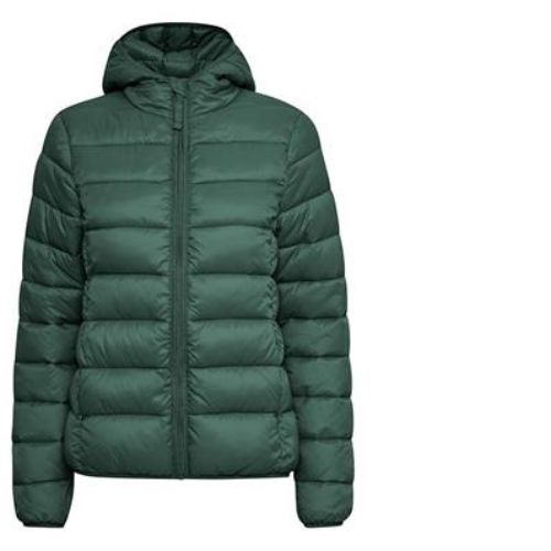 B.young Bybelena Green Quilted Jacket