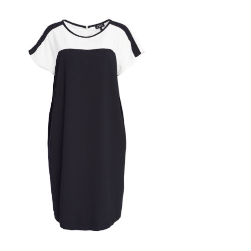 ORA Dress With Contrast Top