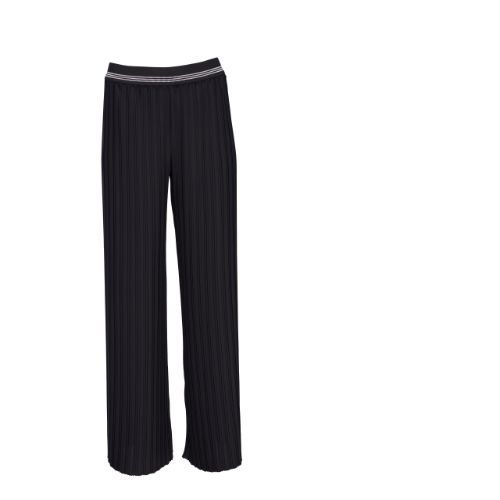 ORA Pleated Trousers With Elastic Waist