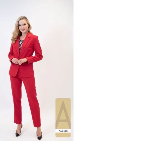 Avalon Red Penny Trouser