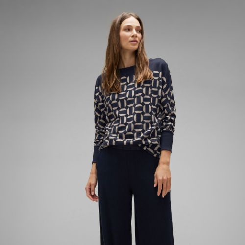 Street One Cosy Jacquard Top