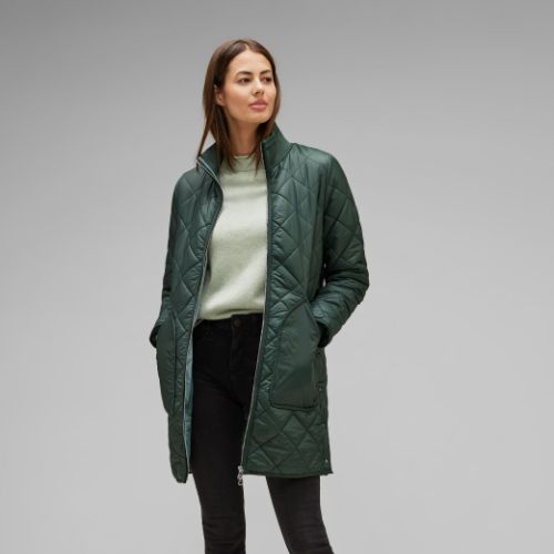 Street One Lightweight Quilted Coat