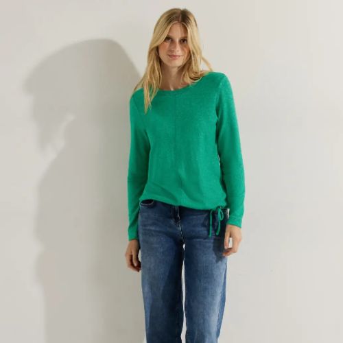 Cecil Cosy Melange Top