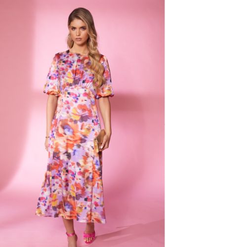 Kate Cooper Flower Print Dress