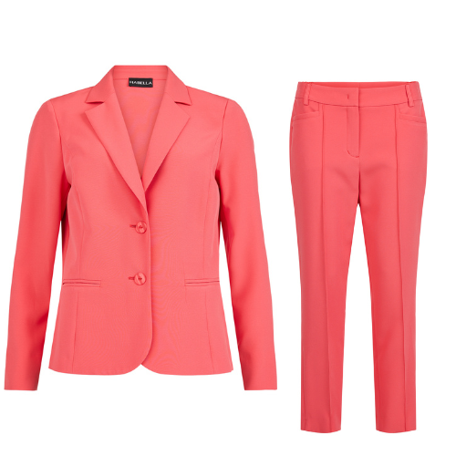 Habella Coral Trousers Suit