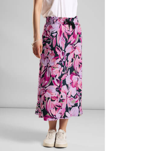 Street One Floral Midi Skirt