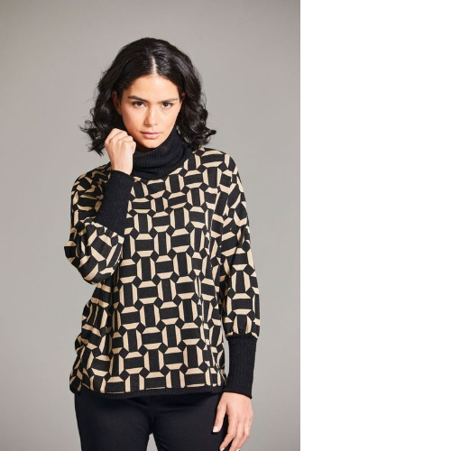 Peruzzi Cowl Neck Top