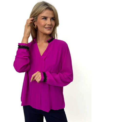 Kate & Pippa Fuchsia Kira Top