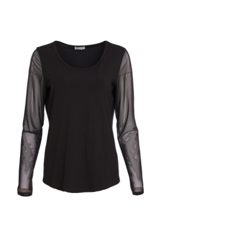 NAYA Mesh Sleeve Top