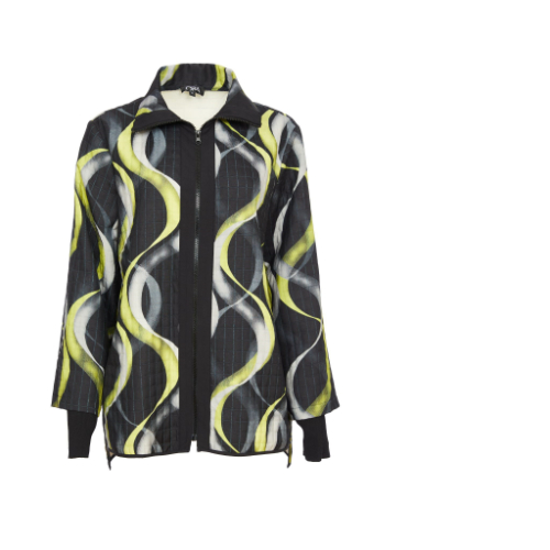 ORA Oversize Print Jacket