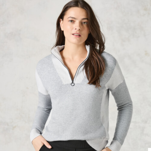 Cecil Colourblock Troyer Jumper