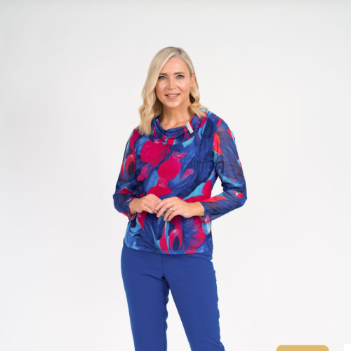 Avalon Royal Blue Blouse