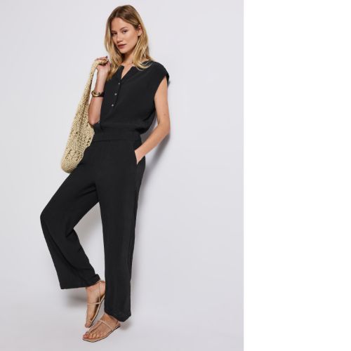 Street One Black Jumpsuit