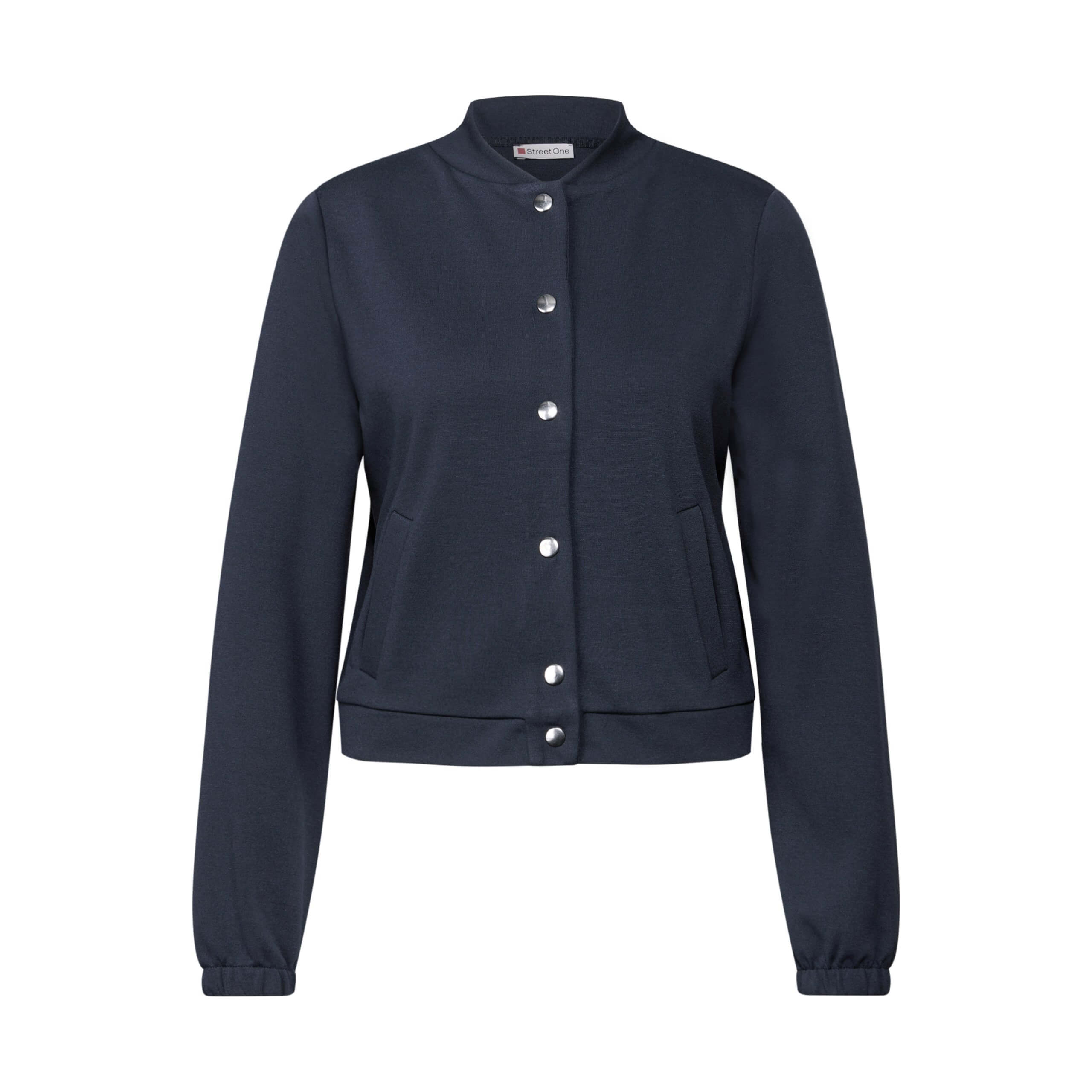 Street One navy sweat jacket - Image 4