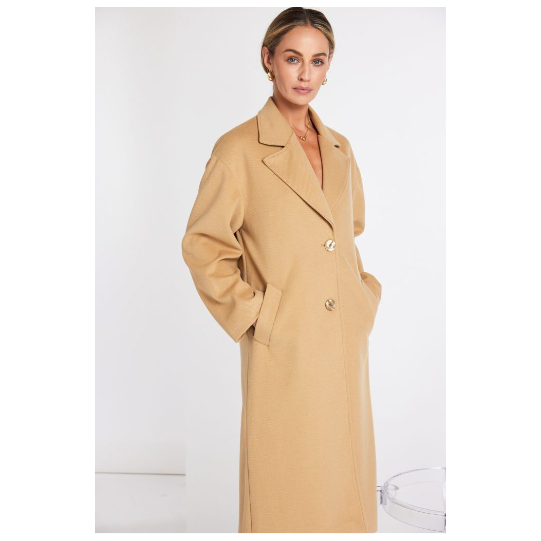 Kate Cooper Coat (Pink & Caramel) - Image 6