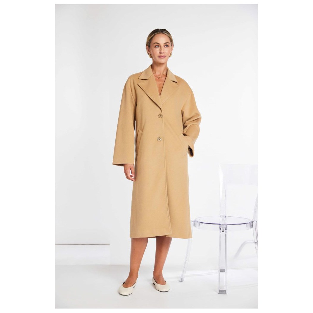 Kate Cooper Coat (Pink & Caramel) - Image 5
