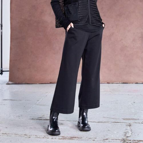 Naya Crop Wide Leg Trouser