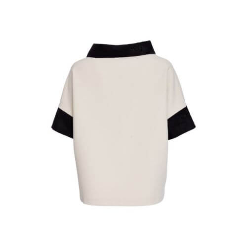 Naya Placement Print Top (Cocoa & Sand) - Image 4