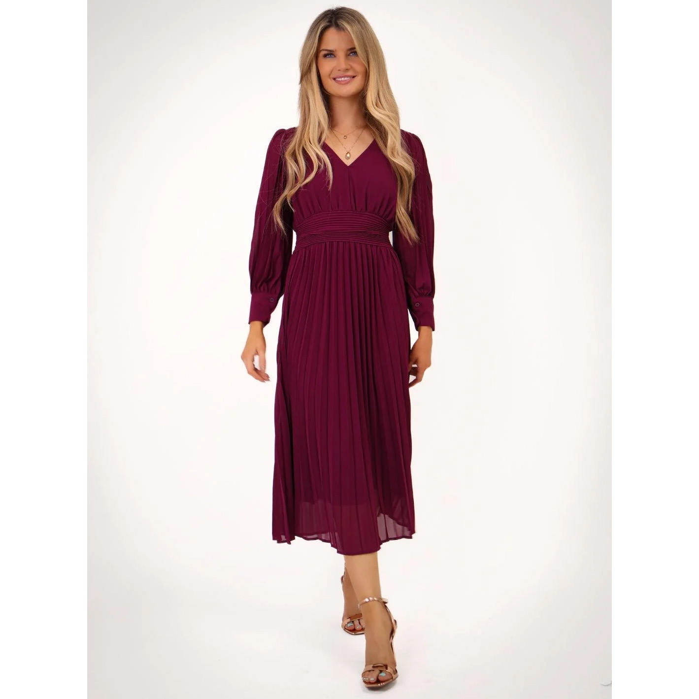 Kate & Pippa Plum Hannah Dress