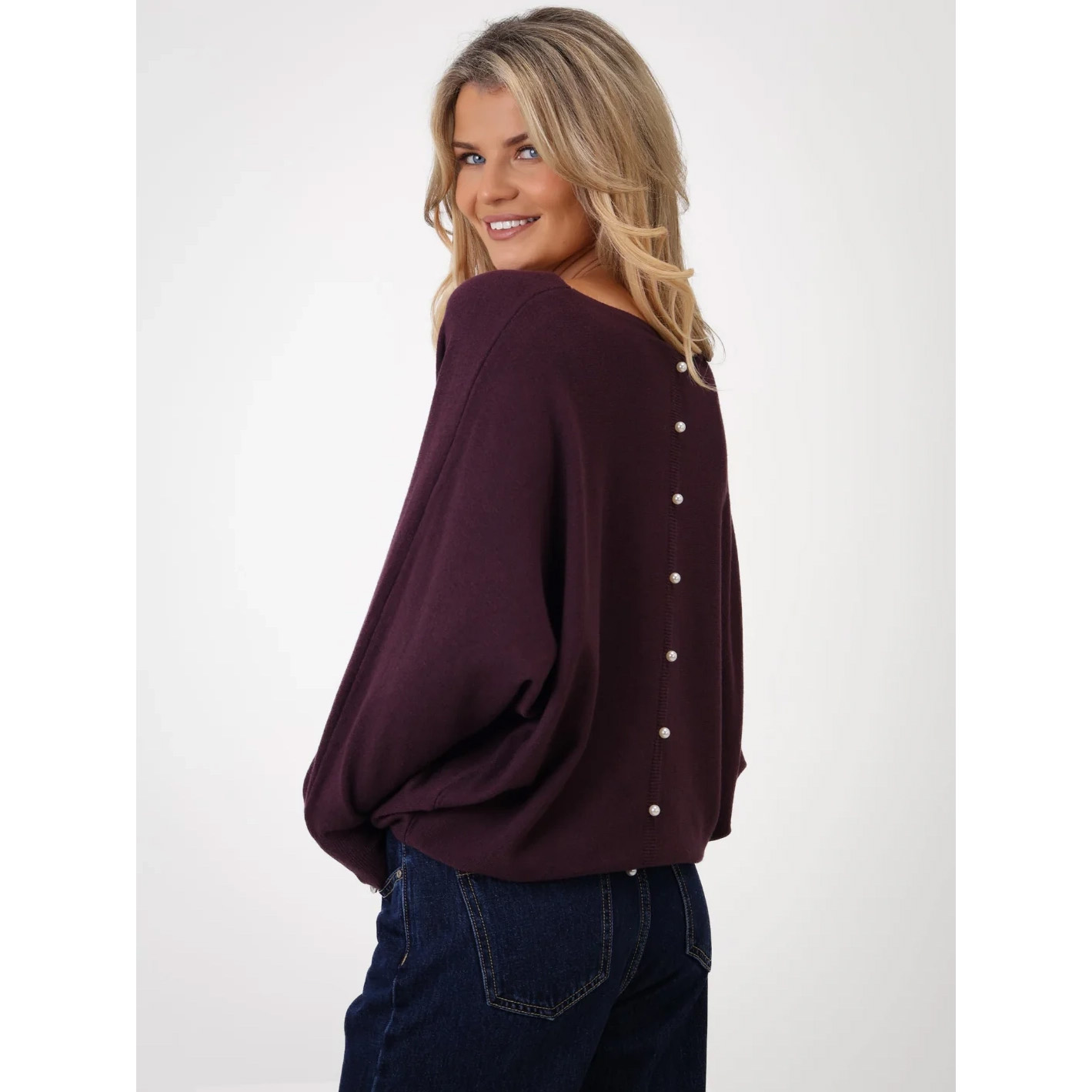 Kate & Pippa Wine Elba Knit