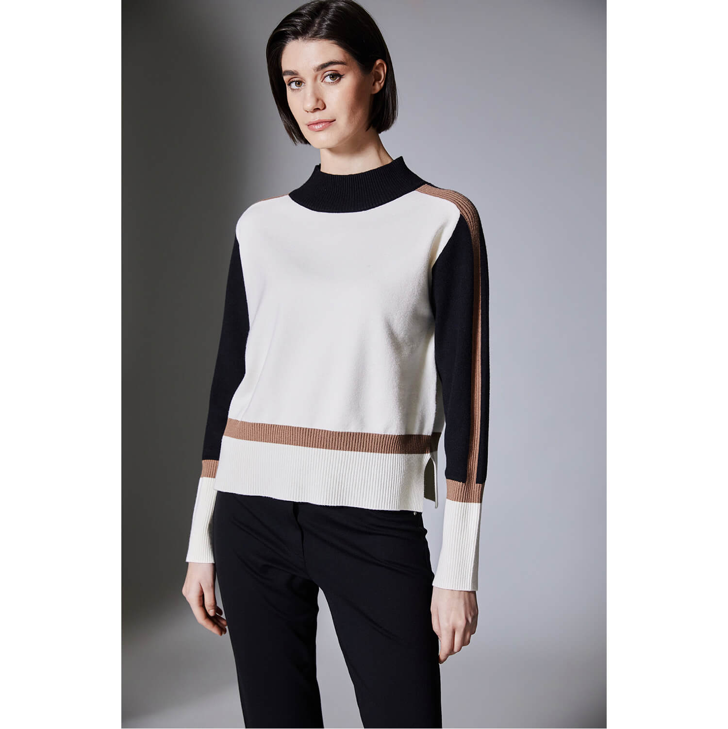 Peruzzi 3 Tone Knit