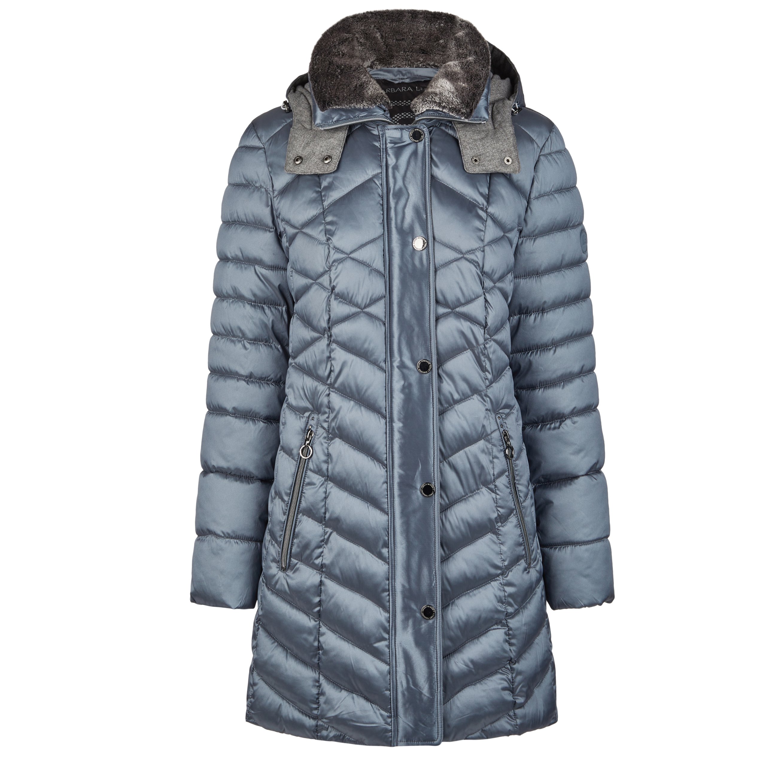 Barbara Lebek Dusty Blue Coat