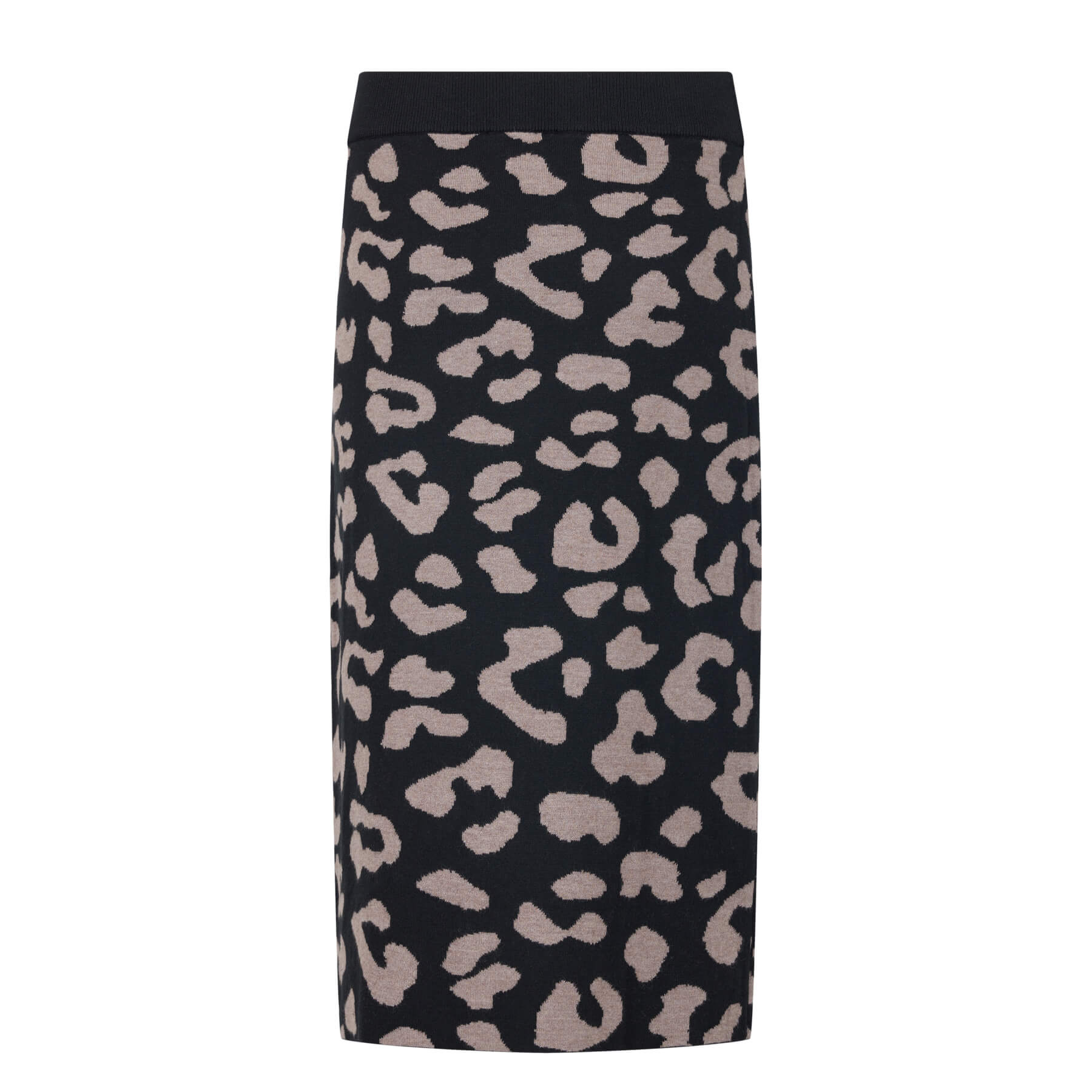 Sunday black and beige knit skirt - Image 2