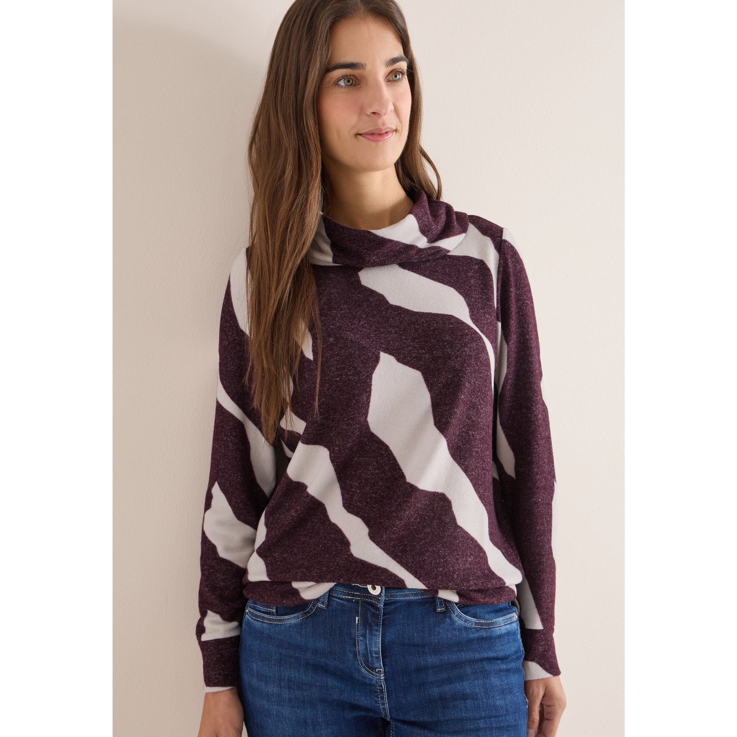 Cecil Subtle Pattern Top