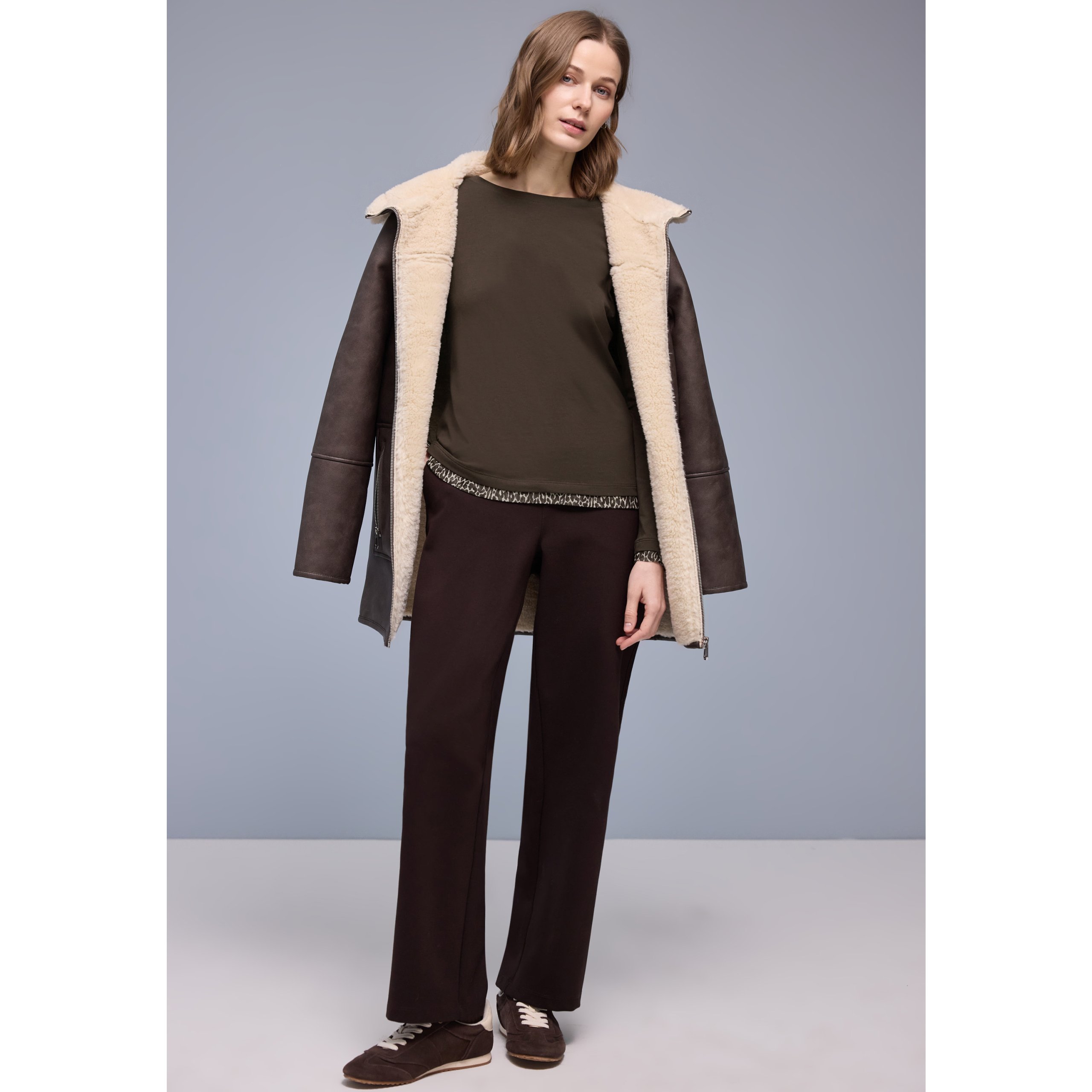 Street One Top with Leopard Details - Image 3