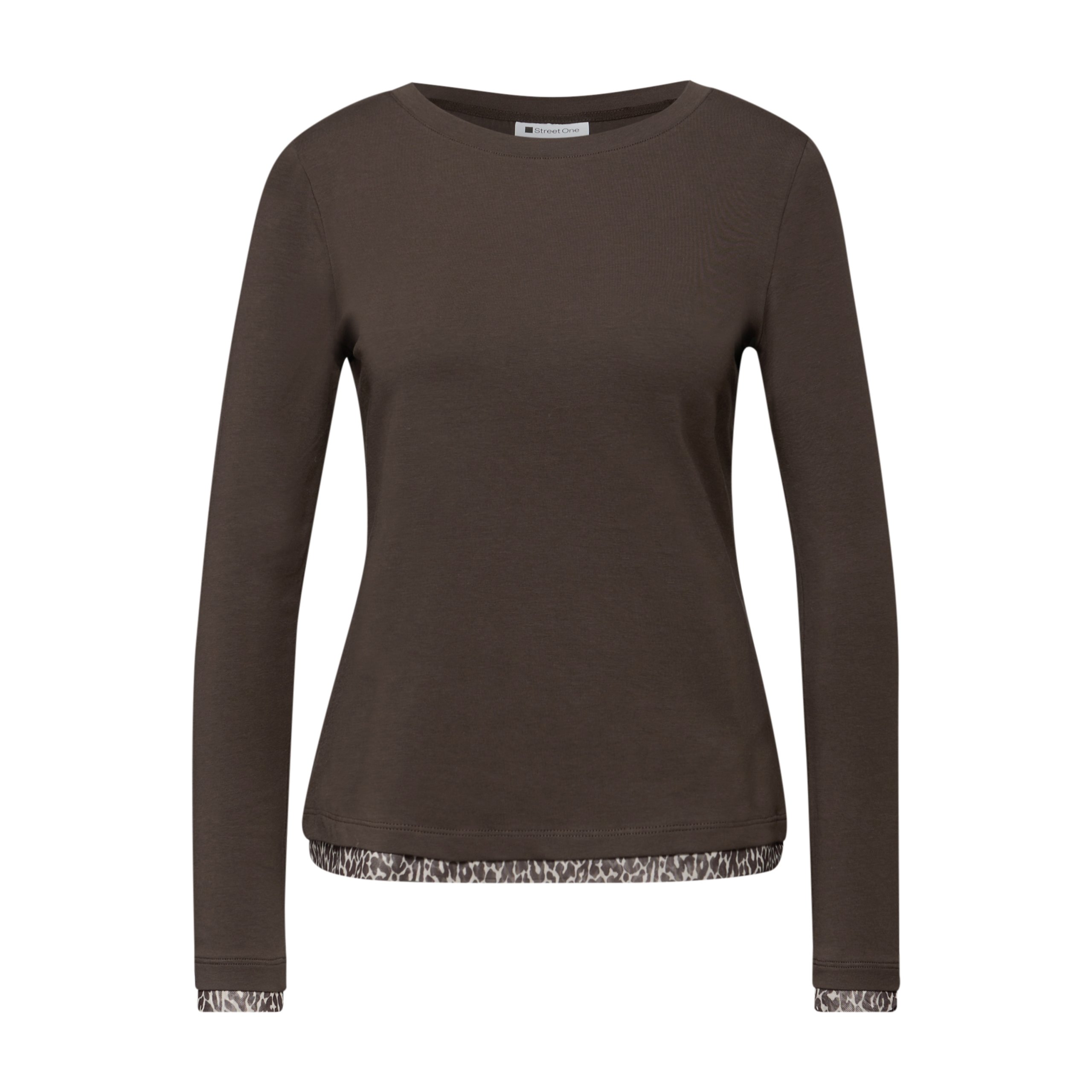 Street One Top with Leopard Details - Image 4