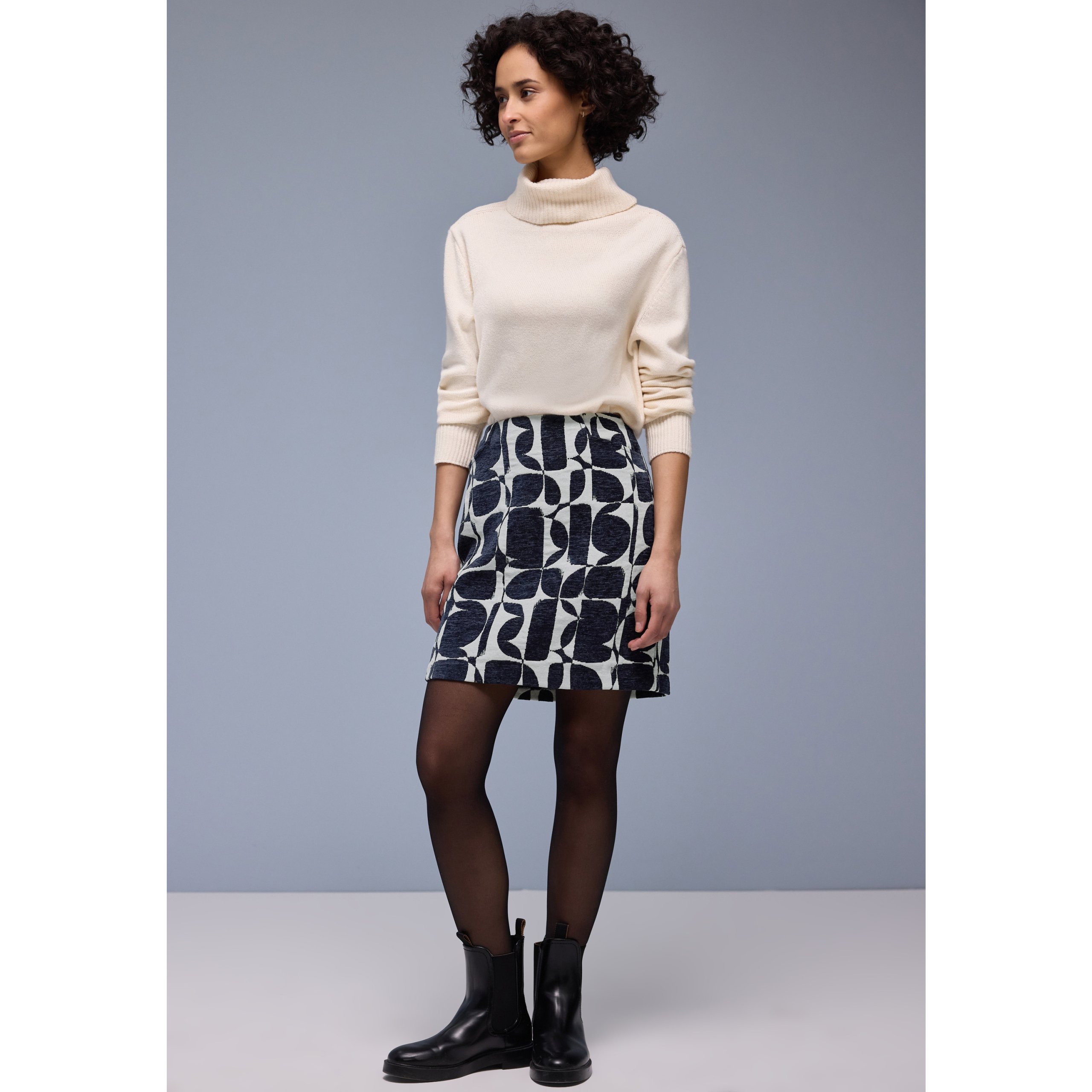 Street One patterned skirt - Image 4