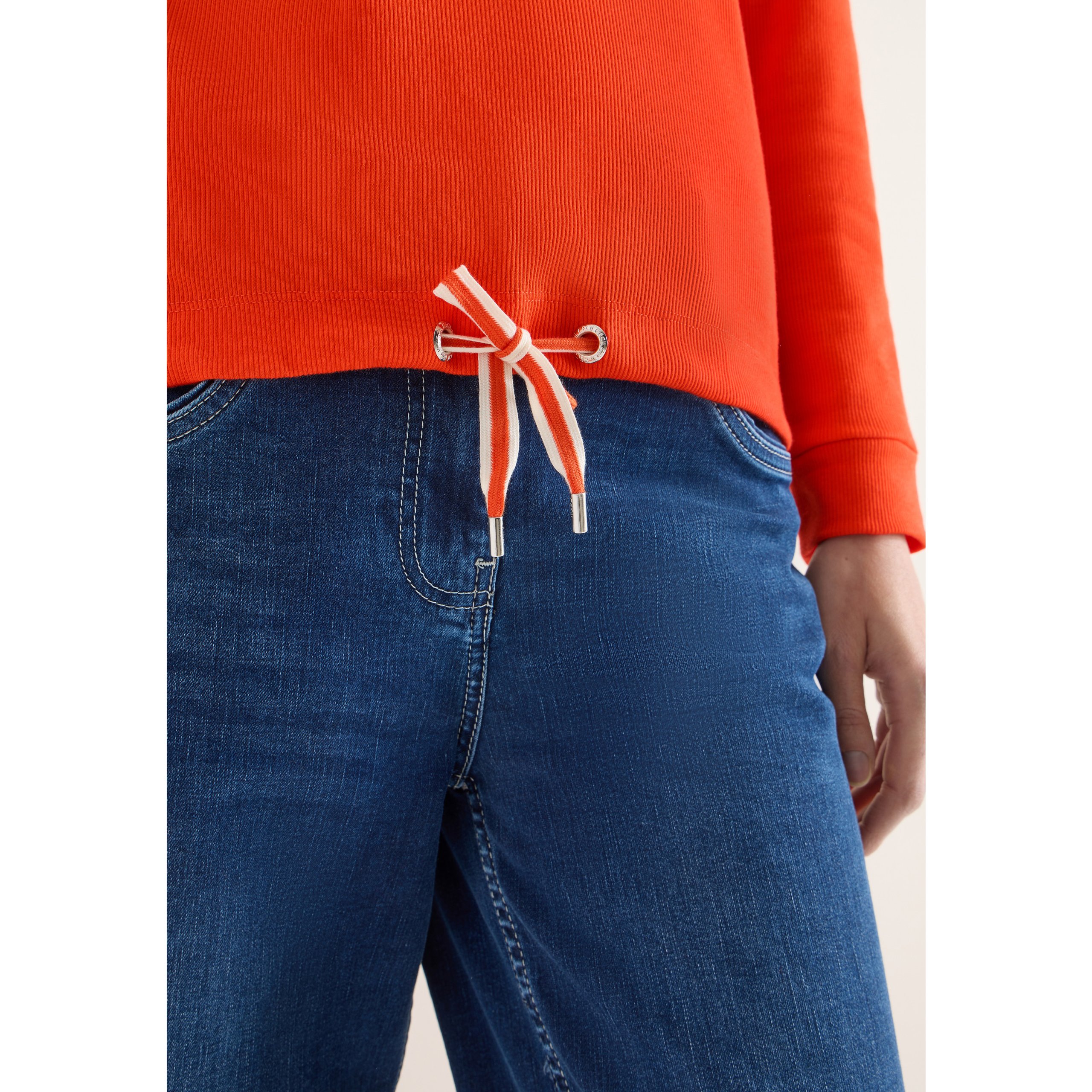 Cecil fine rib hoodie - Image 6