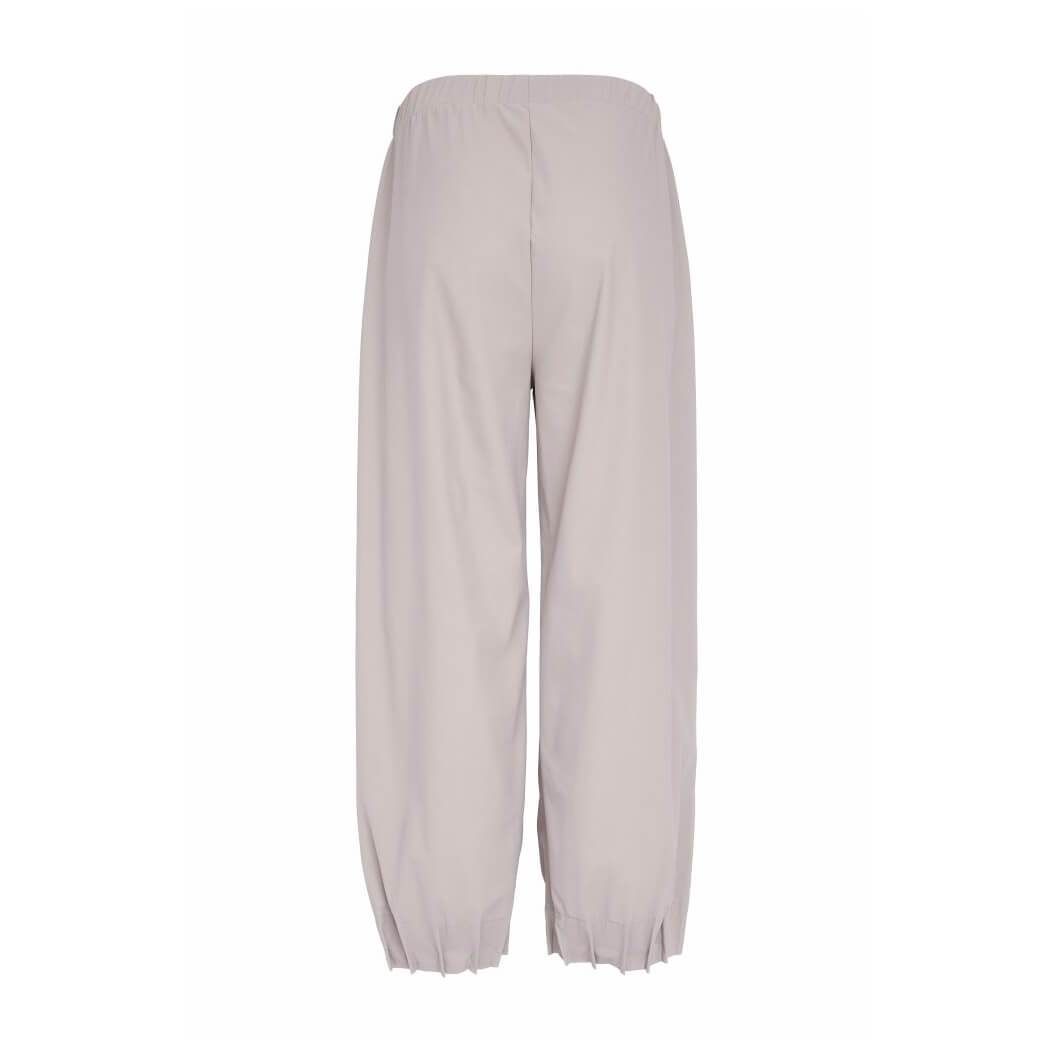 Naya Wide Leg Trouser With Tuck Hem - Image 4