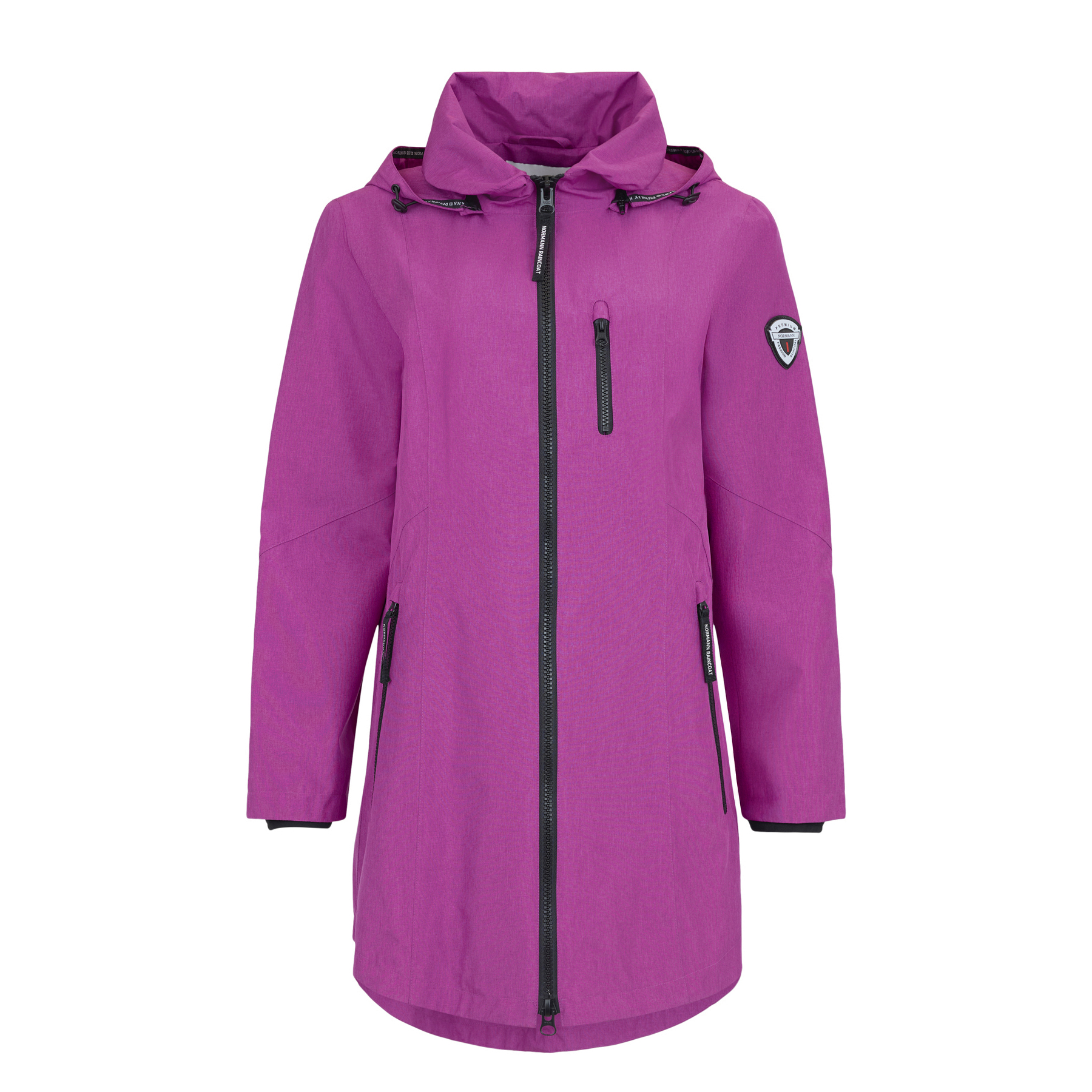 Normann Magenta Rain Jacket