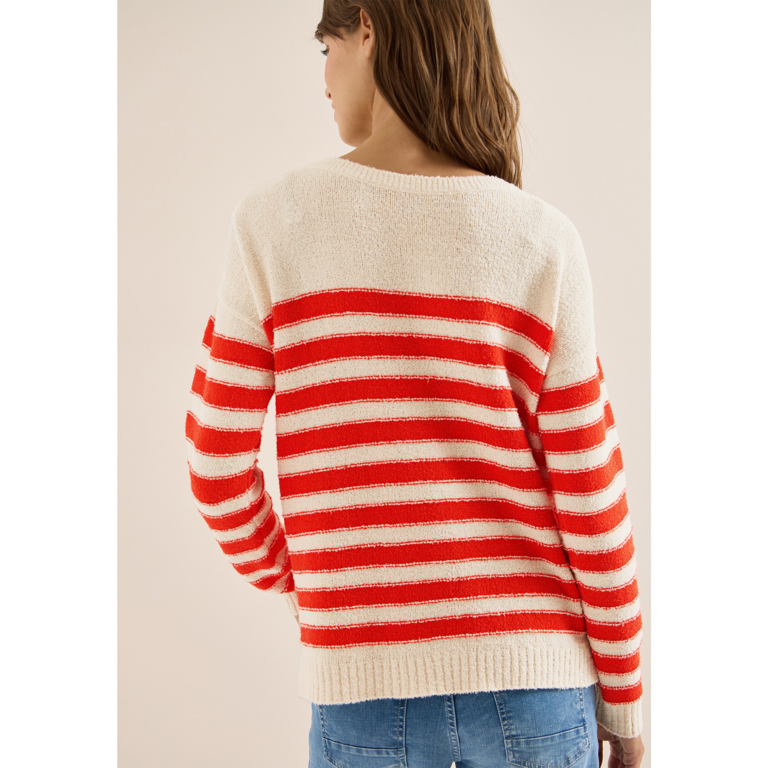 Cecil striped bouclé sweater - Image 3
