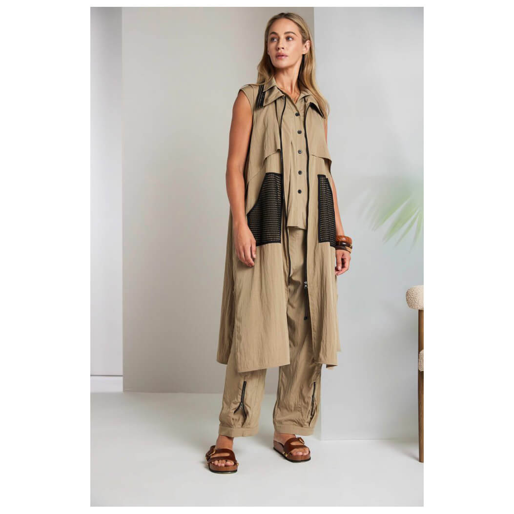 NAYA long line waistcoat - Image 4