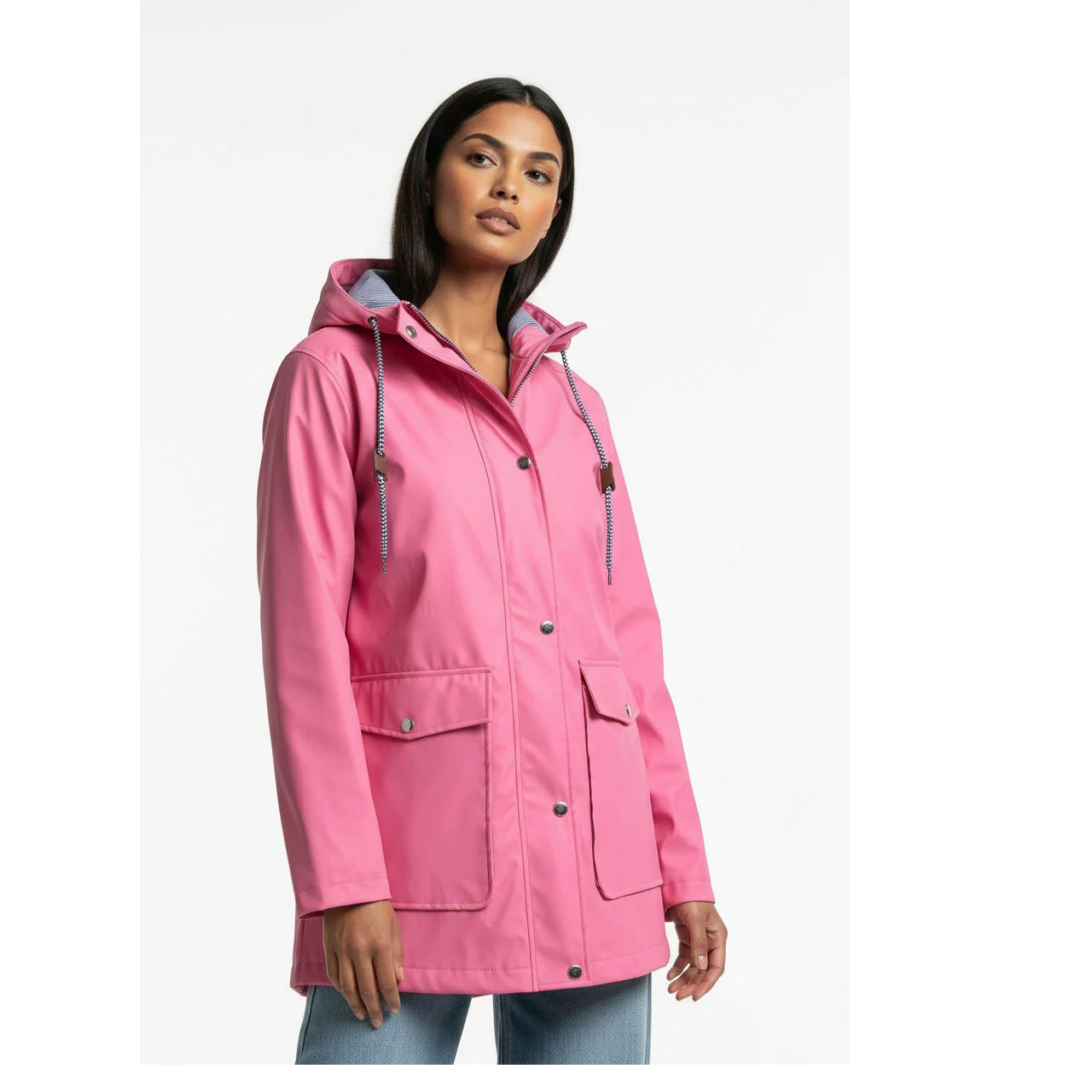 Marc Angelo Bubblegum Pink Raincoat