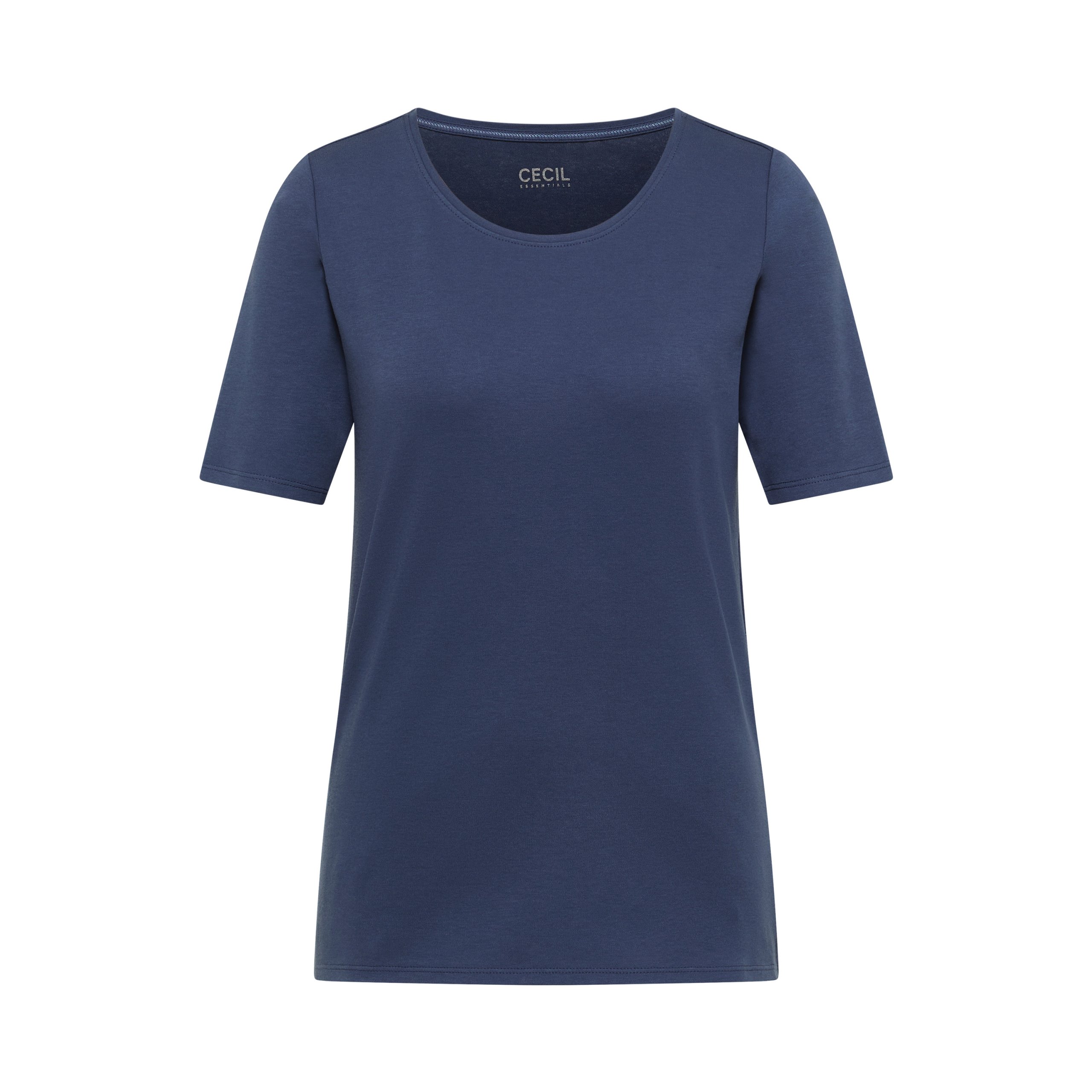 Cecil Lena denim blue t-shirt - Image 4