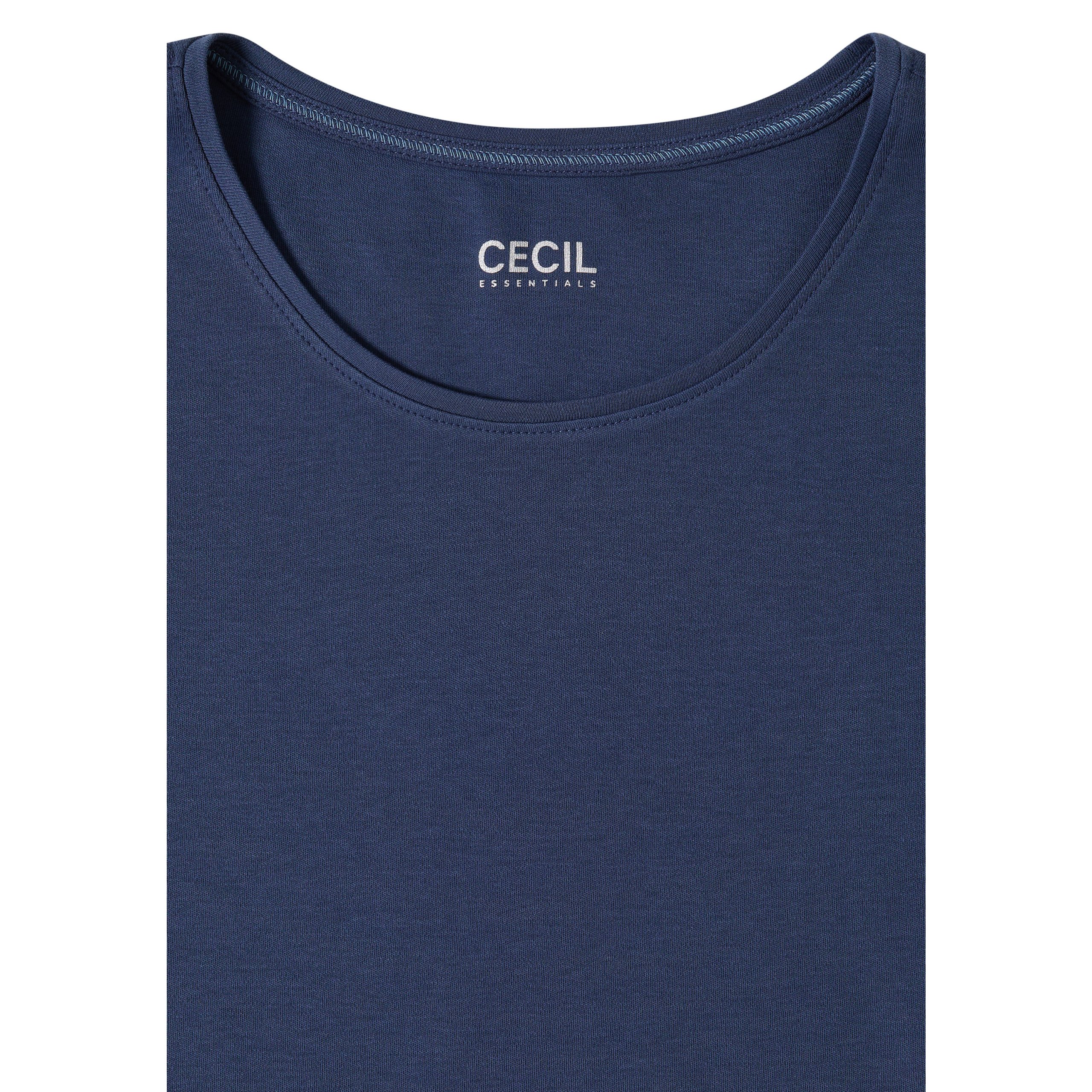Cecil Lena denim blue t-shirt - Image 5