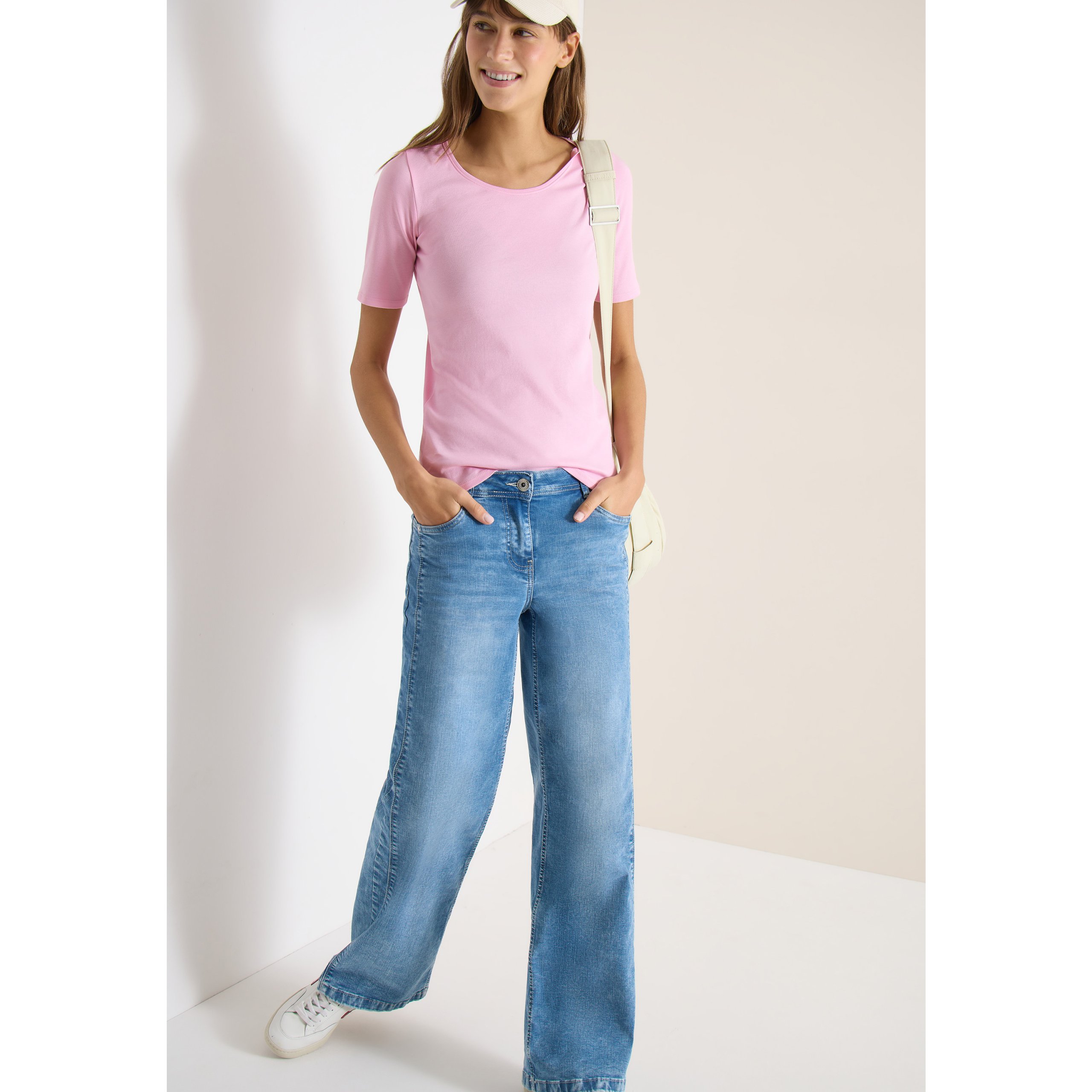 Cecil Lena light blush rose t-shirt - Image 4