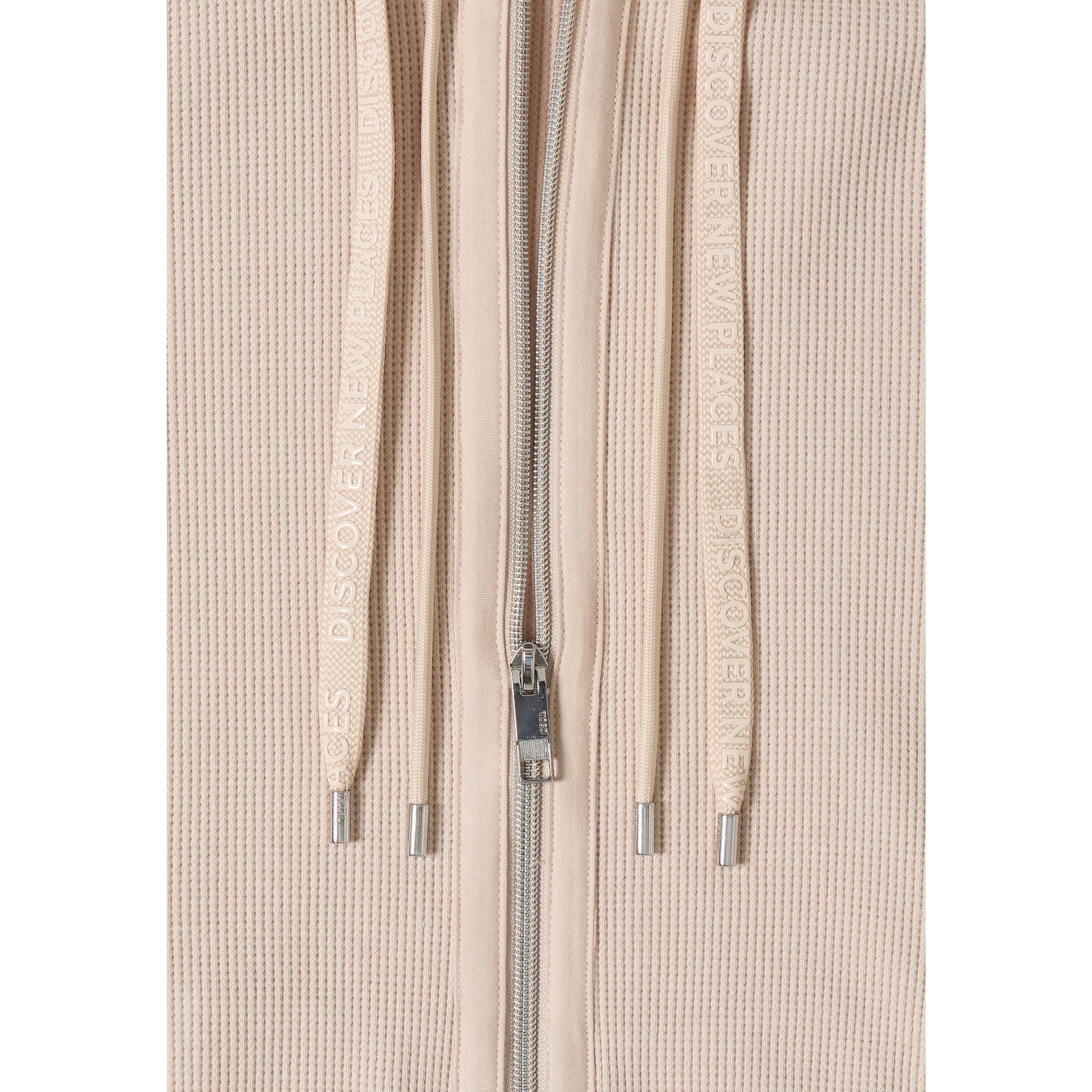 Cecil beige hooded jacket - Image 5