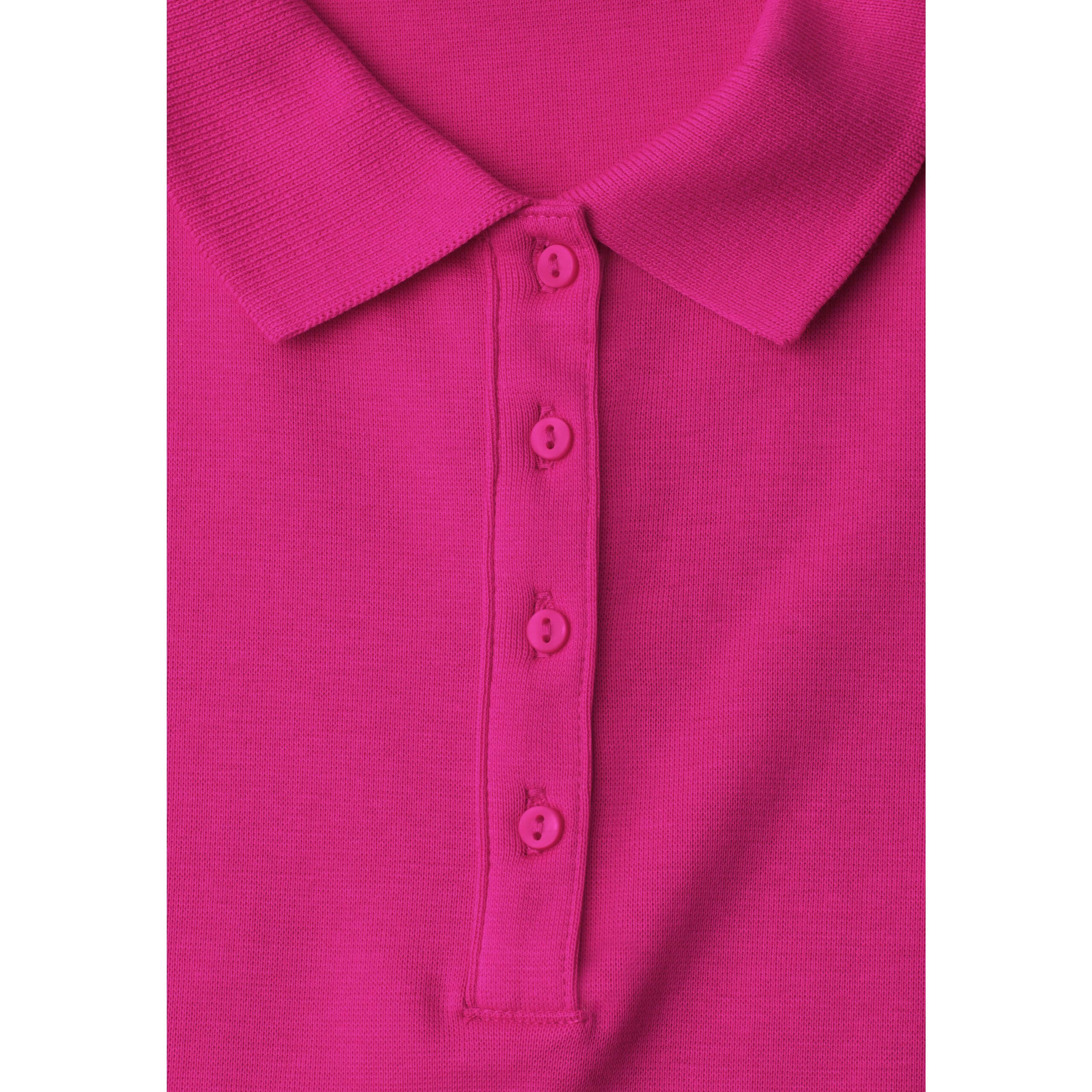 Street One magenta polo shirt - Image 5