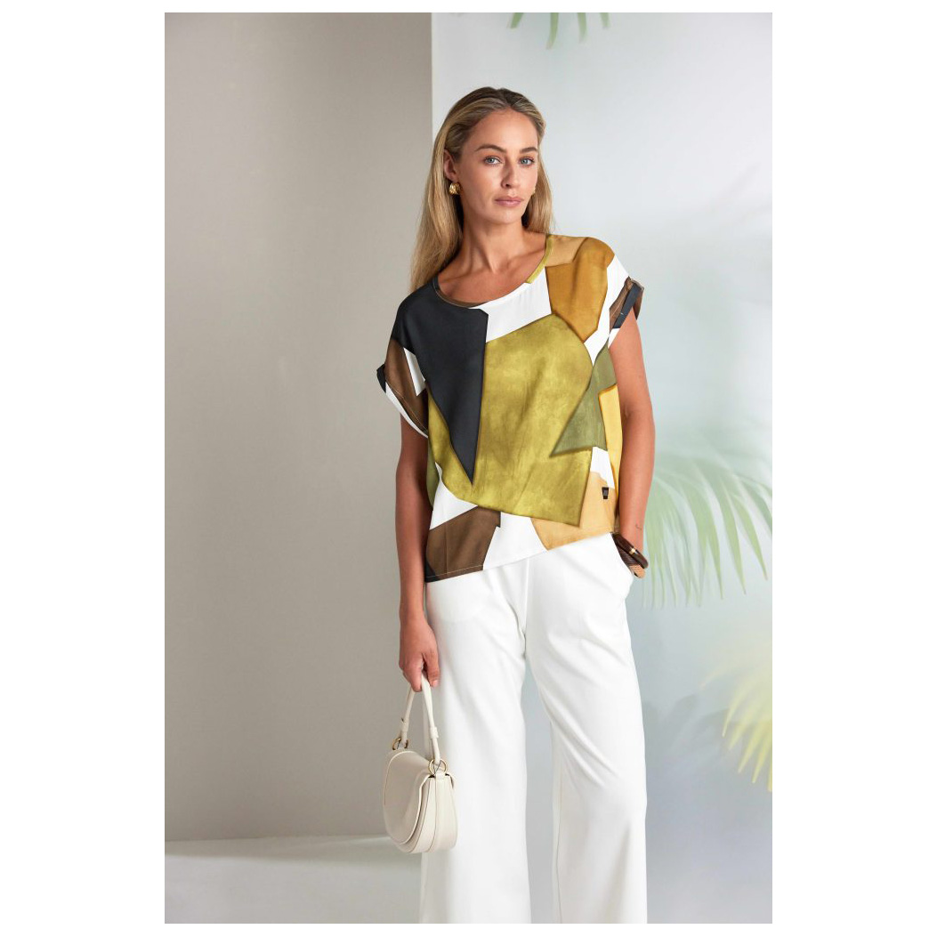 NAYA Oasis Graphic Print Top