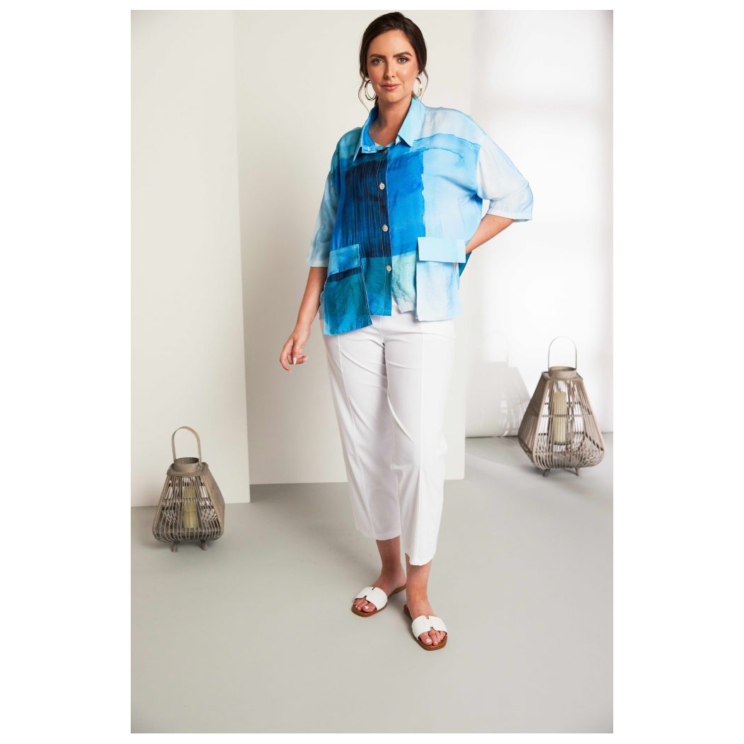 ORA Mikinos print jacket - Image 4